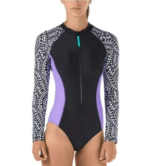 Speedo Powerflex Eco One PieceSwimsuit - Picture 1 of 9